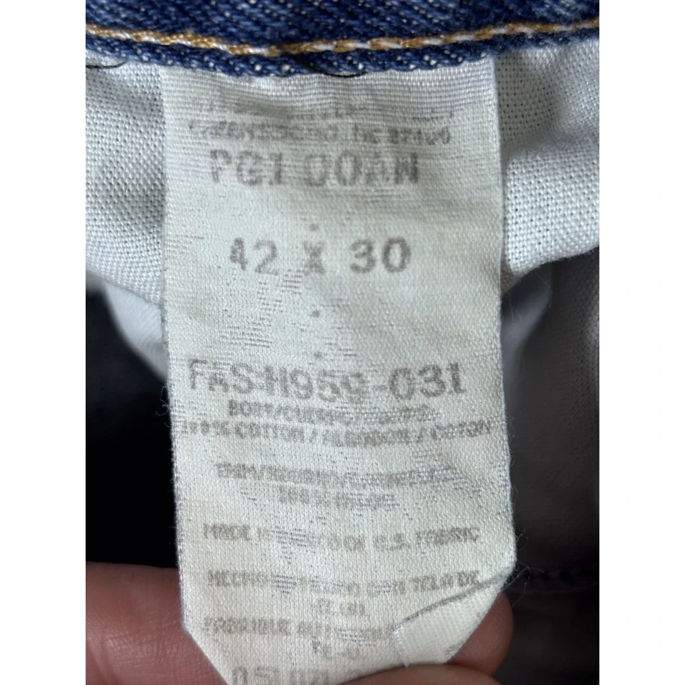 Wrangler ProGear Brush Pants‎ Mens 42x28 Denim Nylon Upland Hunting Workwear